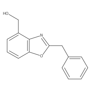 (2-Benzylbenzo[d]oxazol-4-yl)methanol结构式