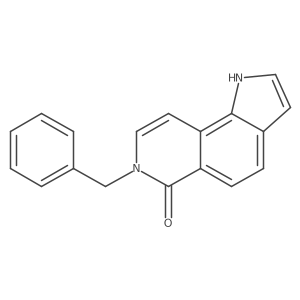 7-Benzyl-1,7-dihydro-6H-pyrrolo[2,3-f]isoquinolin-6-one Structure