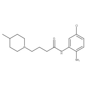 N-(2-Amino-5-chlorophenyl)-4-methyl-1-piperidinebutanamide Structure