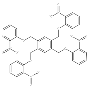 1,2,4,5-Tetrakis[(2-nitrophenoxy)methyl]benzene结构式