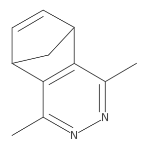 5,8-Dihydro-1,4-dimethyl-5,8-methanophthalazine结构式