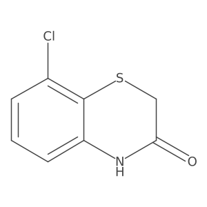 8-chloro-2H-1,4-Benzothiazin-3(4H)-one Structure