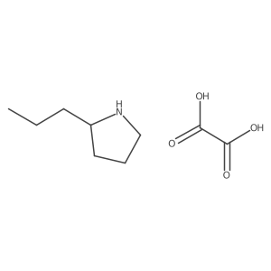2-Propylpyrrolidine oxalate Structure