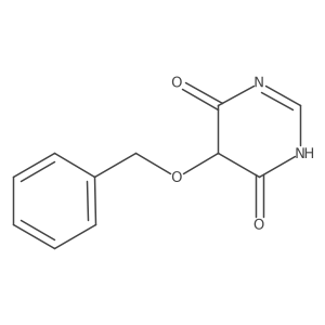 5-(Phenylmethoxy)-4,6(1H,5H)-pyrimidinedione Structure
