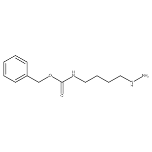 benzyl N-(4-hydrazinylbutyl)carbamate Structure