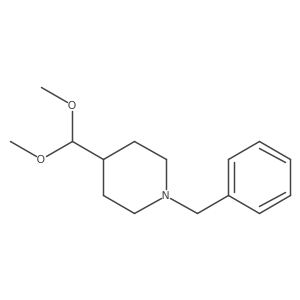 1-Benzyl-4-(dimethoxymethyl)piperidine Structure