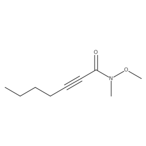 N-Methoxy-N-methyl-2-heptynamide Structure