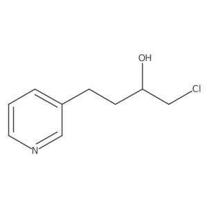1-Chloro-4-(pyridin-3-yl)butan-2-ol结构式