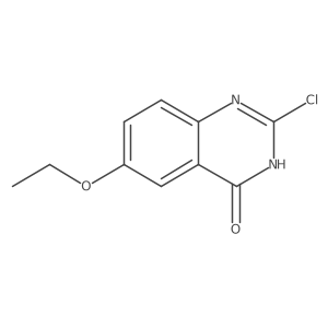 2-Chloro-6-ethoxyquinazolin-4-ol结构式