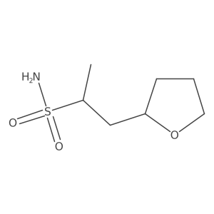 1-(Oxolan-2-yl)propane-2-sulfonamide结构式