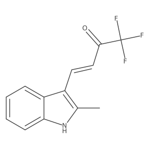 1,1,1-trifluoro-4-(2-methyl-1H-indol-3-yl)but-3-en-2-one Structure