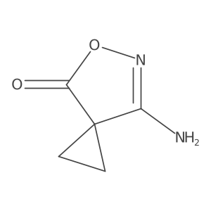 7-Amino-5-oxa-6-azaspiro[2.4]hept-6-en-4-one Structure