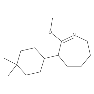 6-(4,4-dimethylcyclohexyl)-7-methoxy-3,4,5,6-tetrahydro-2H-azepine Structure
