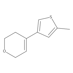 4-(5-methylthiophen-3-yl)-3,6-dihydro-2H-pyran Structure