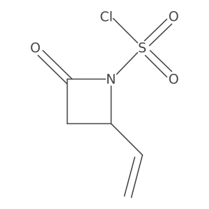 2-Ethenyl-4-oxoazetidine-1-sulfonyl chloride Structure