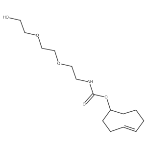 Cyclooct-4-en-1-yl (2-(2-(2-hydroxyethoxy)ethoxy)ethyl)carbamate Structure