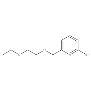 2-Bromo-6-(2-ethoxyethoxymethyl)pyridine Structure