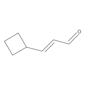 3-Cyclobutylprop-2-enal结构式