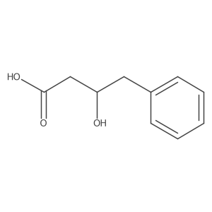 (S)-3-Hydroxy-4-phenylbutanoic acid Structure