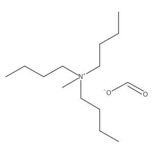 N,N-Dibutyl-N-methylbutan-1-aminium formate结构式