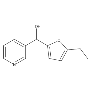 (5-Ethylfuran-2-yl)(pyridin-3-yl)methanol Structure