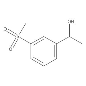 (1S)-1-(3-methanesulfonylphenyl)ethan-1-ol Structure
