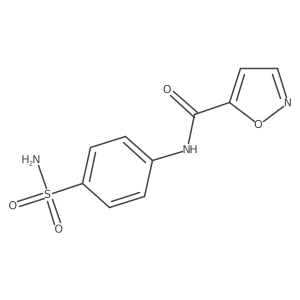 N-(4-sulfamoylphenyl)isoxazole-5-carboxamide Structure