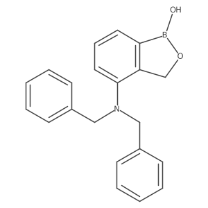 4-(Dibenzylamino)benzo[c][1,2]oxaborol-1(3H)-ol Structure