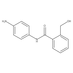 N-(4-Aminophenyl)-2-hydroxymethylbenzamide结构式
