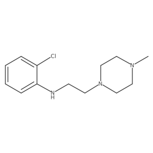 2-chloro-N-[2-(4-methylpiperazin-1-yl)ethyl]aniline Structure