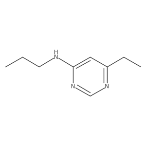 6-ethyl-N-propylpyrimidin-4-amine Structure