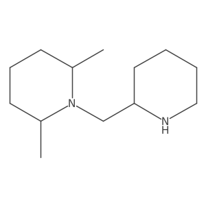 Piperidine, 2,6-dimethyl-1-(2-piperidinylmethyl)-, (2R,6S)-rel-结构式