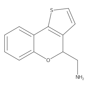 (4H-thieno[3,2-c]chromen4-yl)methanamine Structure