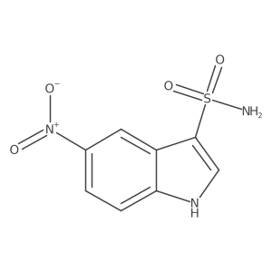 5-nitro-1H-indole-3-sulfonamide Structure