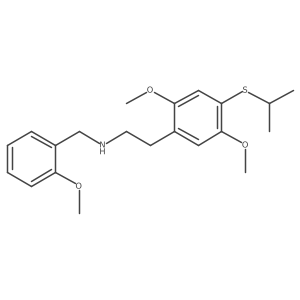 2,5-Dimethoxy-N-[(2-methoxyphenyl)methyl]-4-[(1-methylethyl)thio]benzeneethanamine Structure