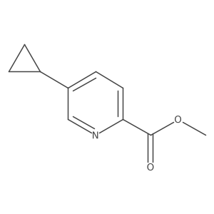 Methyl 5-cyclopropylpicolinate Structure
