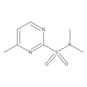N,N,4-trimethylpyrimidine-2-sulfonamide Structure