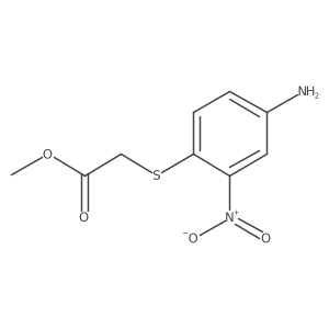 Methyl [(4-amino-2-nitrophenyl)thio]acetate结构式