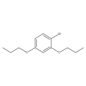 1-Bromo-2,4-dipropoxybenzene Structure