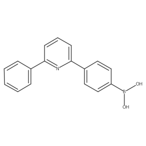 [4-(6-Phenylpyridin-2-yl)phenyl]boronic acid Structure