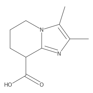 2,3-Dimethyl-5,6,7,8-tetrahydroimidazo[1,2-a]pyridine-8-carboxylic acid Structure