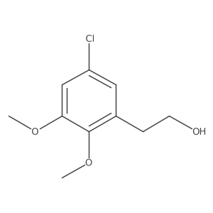 2-(5-Chloro-2,3-dimethoxyphenyl)ethan-1-ol Structure