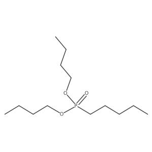 1-Dibutoxyphosphorylpentane结构式