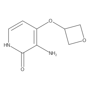 3-Amino-4-(oxetan-3-yloxy)pyridin-2-ol Structure