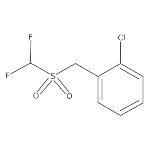 1-Chloro-2-(difluoromethanesulfonylmethyl)benzene Structure