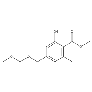 Methyl 2-hydroxy-4-(methoxymethoxy)methyl-6-methylbenzoate Structure