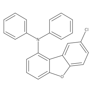 8-Chloro-N,N-diphenyldibenzo[b,d]furan-1-amine Structure