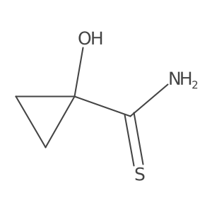 1-Hydroxycyclopropane-1-carbothioamide Structure