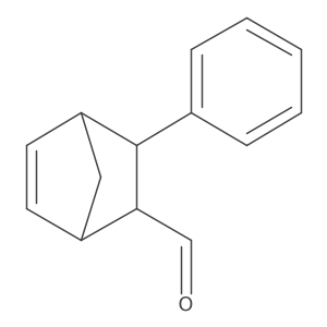 Bicyclo[2.2.1]hept-5-ene-2-carboxaldehyde, 3-phenyl-, (1R,2R,3R,4S)- Structure