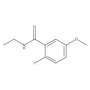 N-Ethyl-2-iodo-5-methoxybenzamide结构式